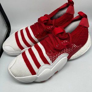 adidas Trae Young 2 Men's Basketball Shoes White‎ Red H03845 Size 10